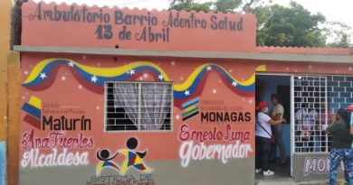 Barrio Nuevo, Barrio Tricolor rehabilita Consultorio 13 Abril en Maturín