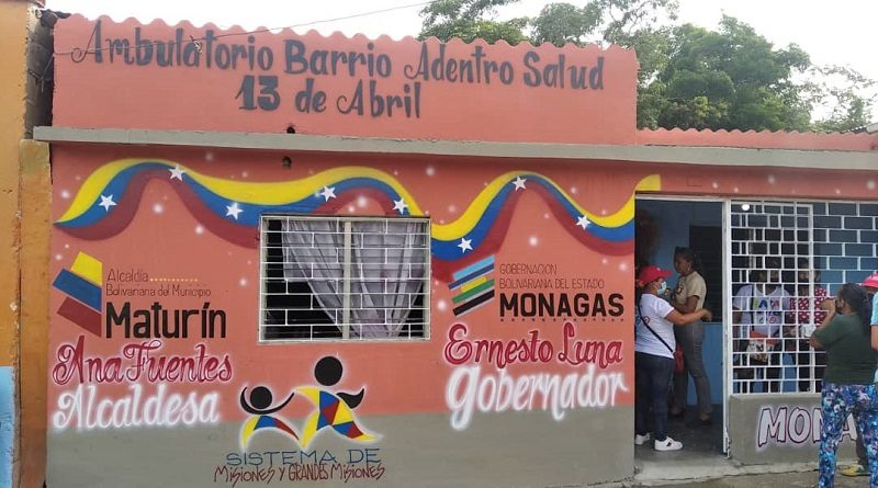 Barrio Nuevo, Barrio Tricolor rehabilita Consultorio 13 Abril en Maturín