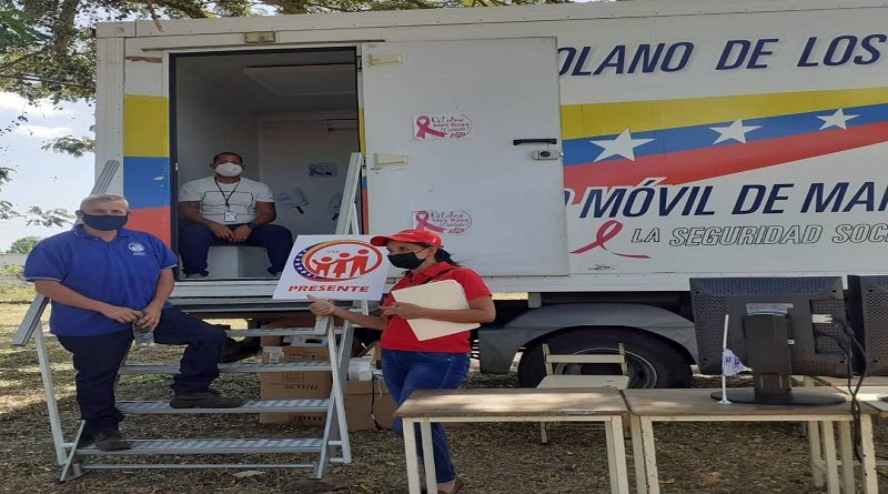 IVSS realizó jornada de mamografía a la comunidad 12 de Marzo de Barinas