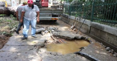 Hidrocapital atiende avería en tubería de 6 pulgadas en la parroquia Coche