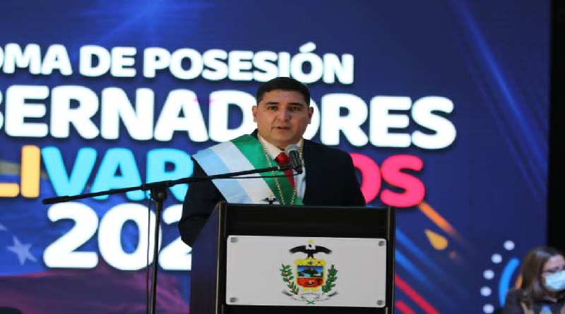 Jehyson Guzmán fue juramentado como el nuevo gobernador de Mérida