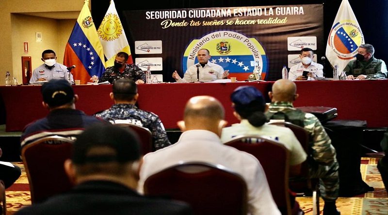 MinInterior inició en La Guaira gira nacional para abordar corresponsabilidad de la Seguridad Ciudadana con gobernadores y alcaldes