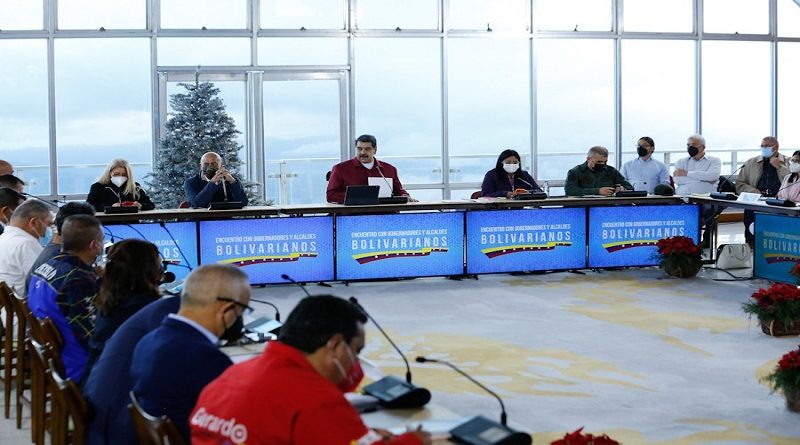 Puesto de Comando Presidencial coordinar comunicación con regiones