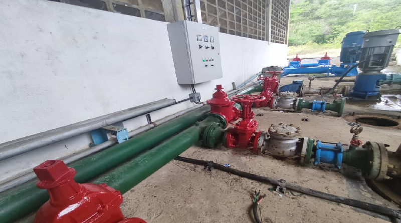 Realizan labores de mantenimiento y rehabilitación en Planta Potabilizadora El Rincón de Anzoátegui