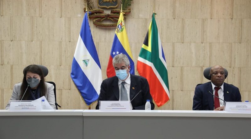Venezuela y Sudáfrica ratifican su solidaridad con Nicaragua