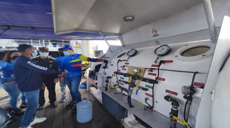 Reparan tubería submarina de 36 pulgadas que surte agua a Nueva Esparta