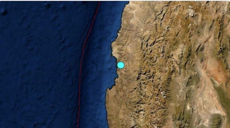 Un terremoto de magnitud 5,7 sacude Chile
