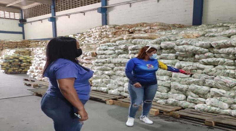 Inspeccionan instalaciones del Centro de Empaquetado para los CLAP en Falcón