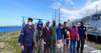 Encuentran a tripulantes de la embarcación Puro Mero en la costa de Choroní