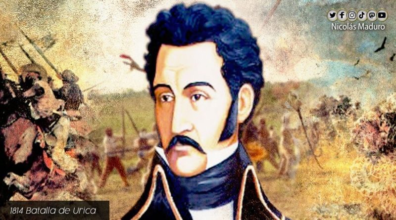 A 207 años de la Batalla de Urica, el Presidente Maduro recuerda ese histórico momento