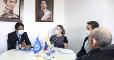 Cancillería recibe carta que acredita a Abubacar Sultan como representante de Unicef en Venezuela