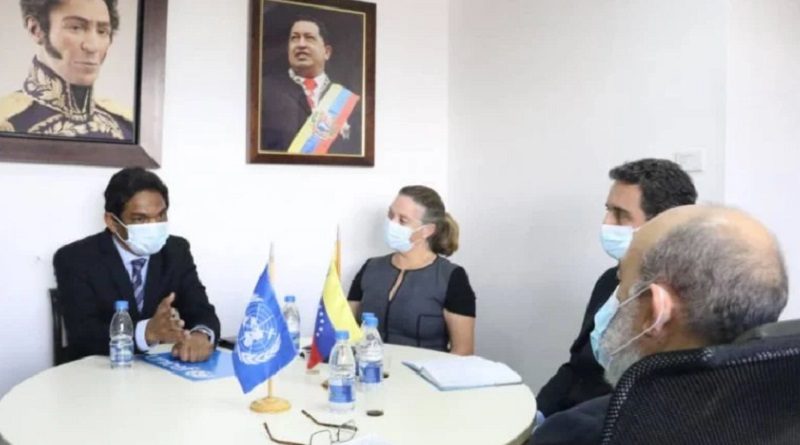 Cancillería recibe carta que acredita a Abubacar Sultan como representante de Unicef en Venezuela