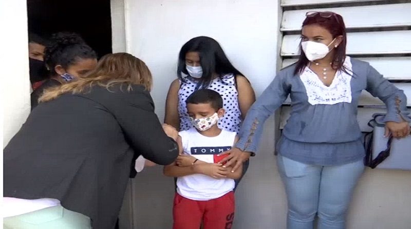 Inmunizan a más de 8 mil estudiantes en el municipio Paz Castillo de Miranda