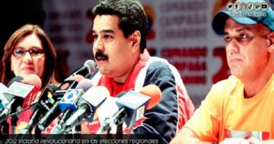 Presidente Maduro recordó la victoria de la Revolución Bolivariana en elecciones regionales del 2012
