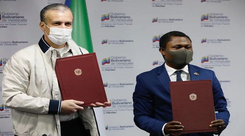 Venezuela y Guinea Ecuatorial estrechan lazos de cooperación en materia de hidrocarburos