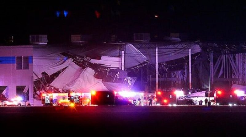 Ascienden a seis los fallecidos tras paso de tornado en EE.UU.