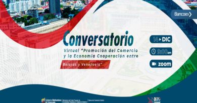 Bancoex invita a empresarios venezolanos al I Conversatorio Virtual sobre Cooperación comercial y económica Venezuela-Belarús este 14D