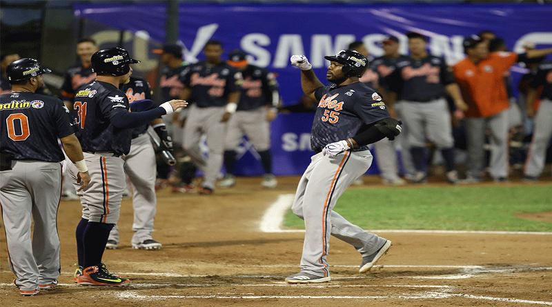 Caribes le repitió la dosis a las Águilas al vencerlos 4-2