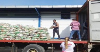 Atienden más de 14 mil familias con distribución de alimentos en Guacara