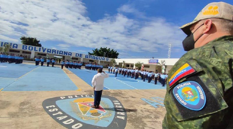 Ascienden 249 funcionarios de la Policía Bolivariana de Aragua