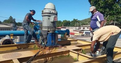 Hidrocaribe realizó mantenimiento a Estación de Bombeo Urica en estado Sucre (06/12)
