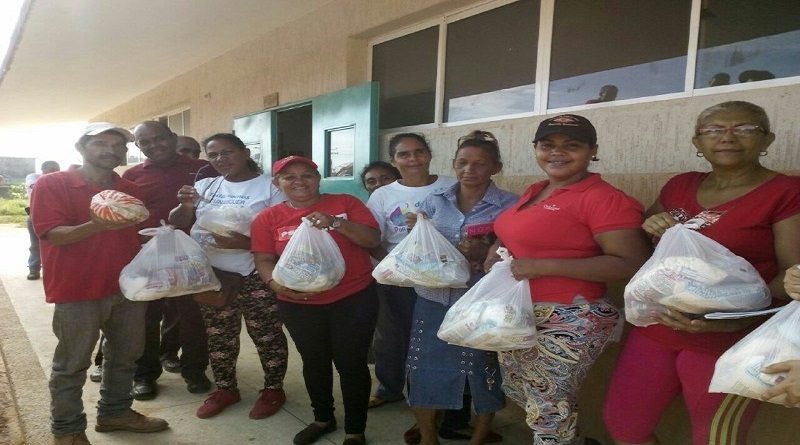 Misión Alimentación atendió a más de 2 mil familias en Falcón