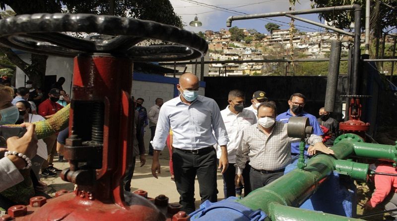 Recuperan sistema de bombeo de agua de La Matica en Miranda