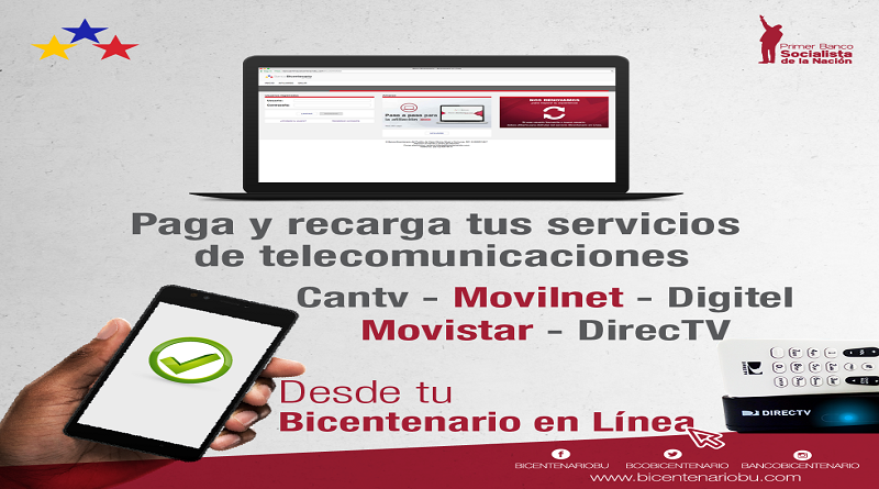 Clientes de Banco Bicentenario realizan pago de servicios fácil y seguro