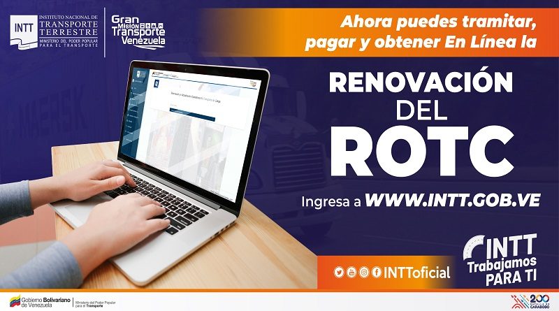INTT avanza en materia de automatización de trámites