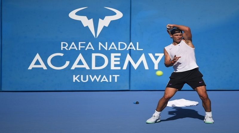 Nadal inicia su regreso a las canchas en torneo de exhibición de Abu Dabi