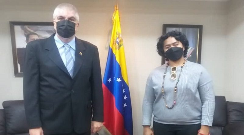 Venezuela y Cumbe Internacional planifican actividades de cooperación