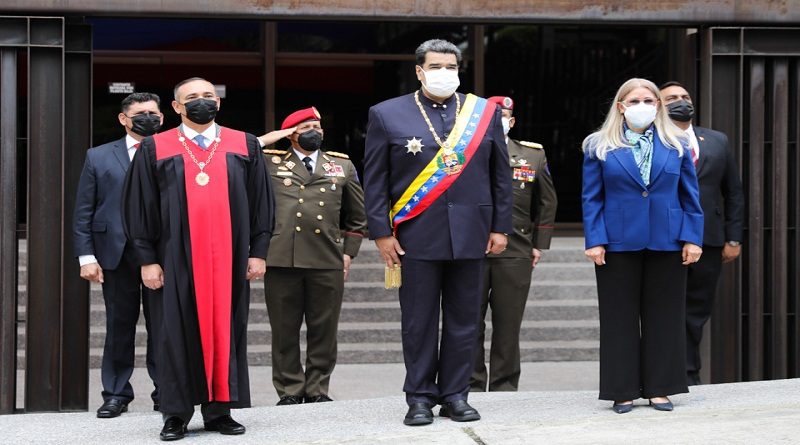 Presidente Maduro asiste a la Apertura de actividades judiciales del año 2022 en el TSJ