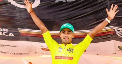 Johan Colón se alzó con la primera etapa de la Vuelta al Táchira 2022