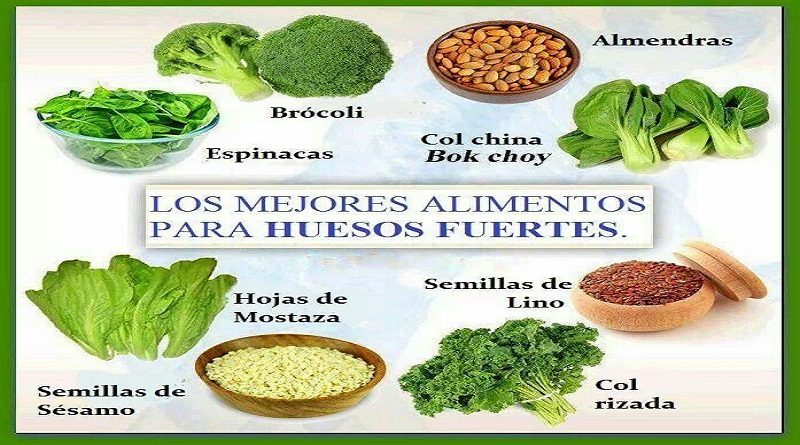 Conoce los 8 mejores alimentos para fortalecer los huesos