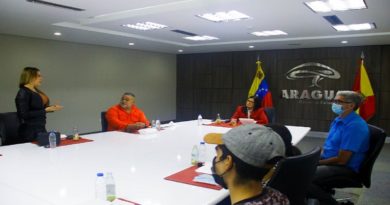 Gobierno de Aragua ratifica compromiso con atletas del estado