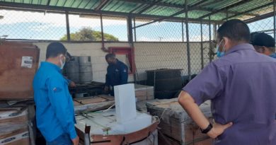 Venvidrio recibe material de importación para mantenimiento de hornos en Valera y Los Guayos