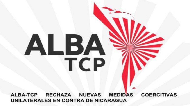 ALBA-TCP rechaza nuevas medidas coercitivas unilaterales e ilegales de EE.UU. y Unión Europea contra Nicaragua