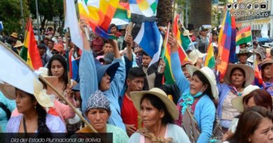 Presidente Maduro celebra el Día del Estado Plurinacional de Bolivia