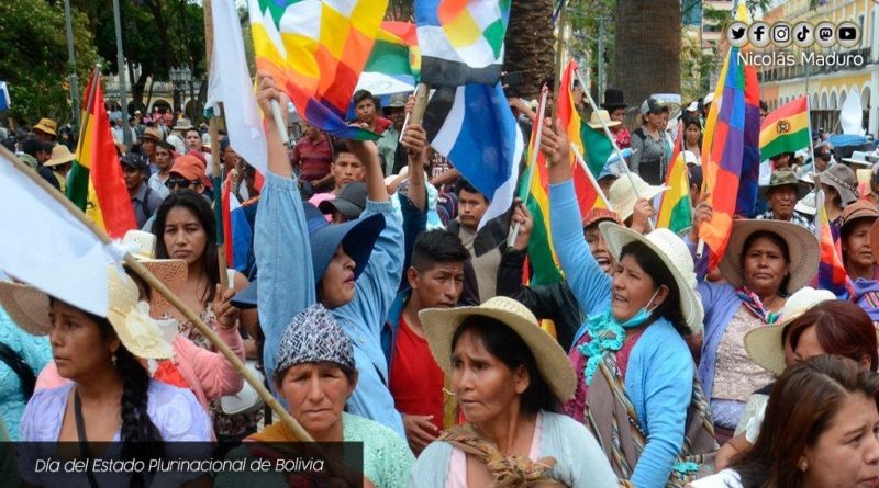Presidente Maduro celebra el Día del Estado Plurinacional de Bolivia