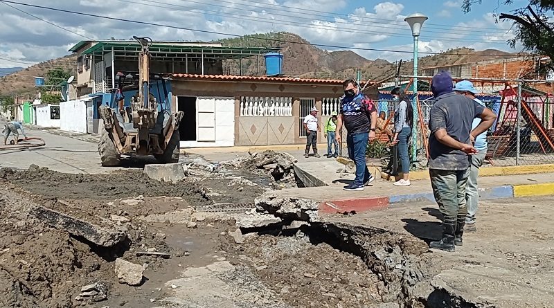 Sustituyen colector de aguas servidas en el sector Antonio José de Sucre de Cagua