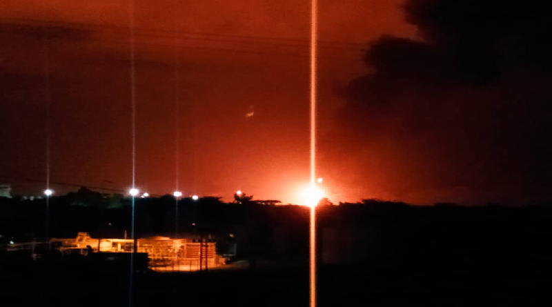 Activan Sistema de Gestión de Riesgo para mitigar explosión en Anzoátegui