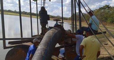 Comenzó a llegar caudal de agua al Trasvase Quizandal en Guárico