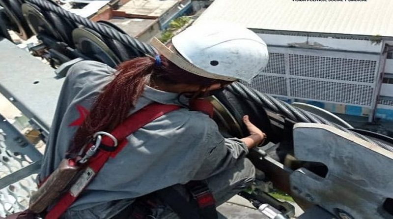 Realizan mantenimiento permanente en Sistema Metro Cable