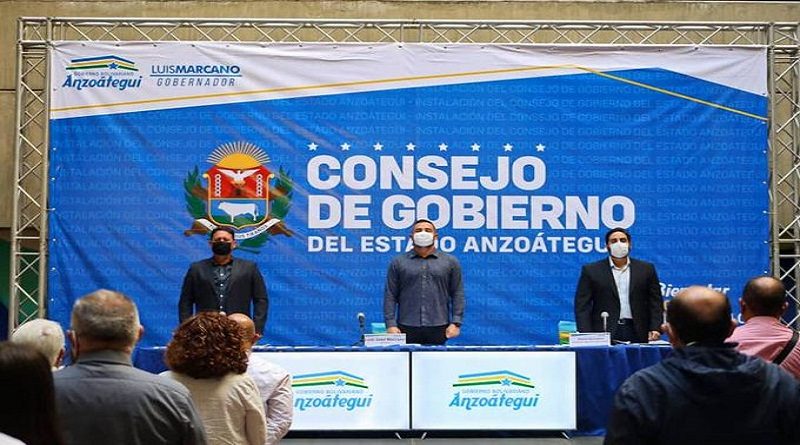 Instalan Consejo de Gobierno del estado Anzoátegui