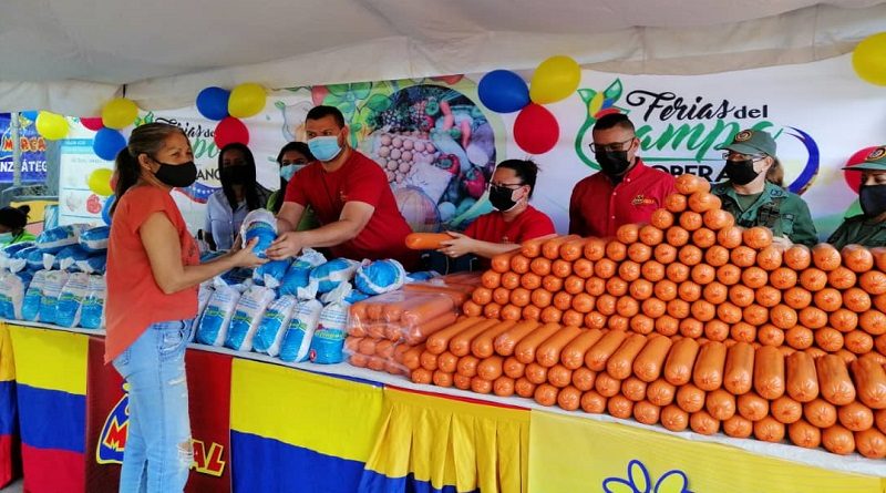 Ferias del Campo Soberano benefician a más de mil familias en Táchira