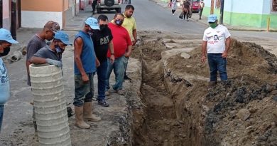 Avanza mejoramiento de servicio de aguas servidas en Cagua
