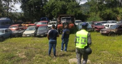 INTT inspecciona estacionamientos de guarda y custodia de los entes judiciales de Mérida