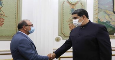 Presidente Nicolás Maduro recibe visita de gobernador electo opositor de Barinas en Miraflores