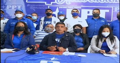 PPT respalda planes manifestados por el Presidente de la República de Venezuela