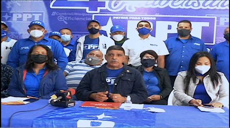 PPT respalda planes manifestados por el Presidente de la República de Venezuela